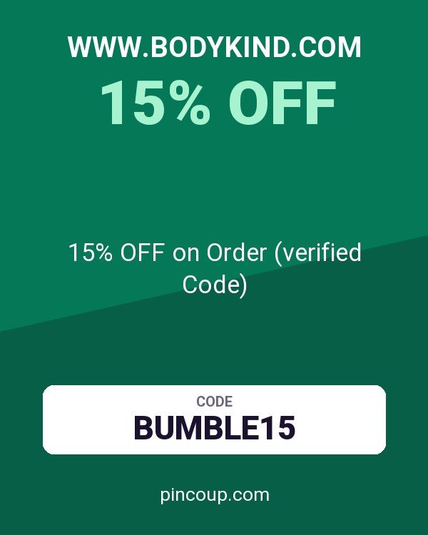 www.bodykind.com coupon: 15% OFF on Order (verified Code)