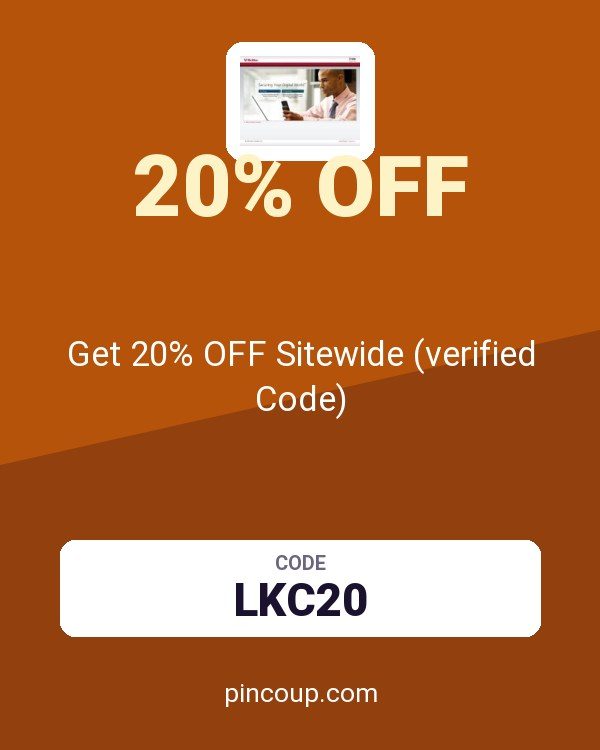 McAfee coupon: Get 20% OFF Sitewide (verified Code)