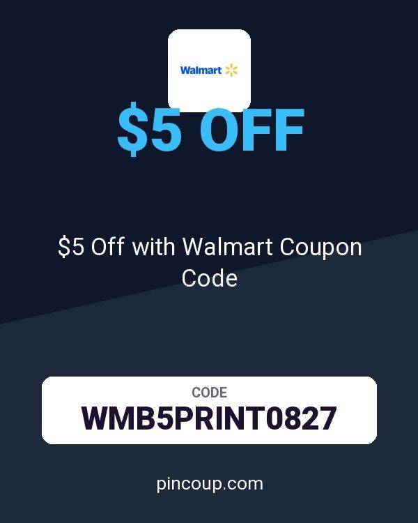 Walmart.com: $5 Off with Walmart Coupon Code