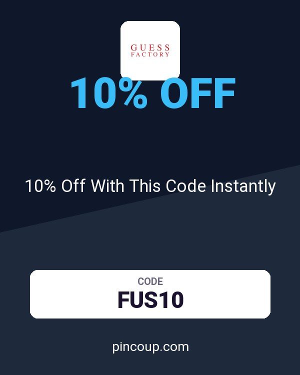 Guess Factory coupon: 10% Off With This Code Instantly