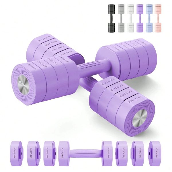 Merach Adjustable Dumbbell - Lavender Purple at Merachfit