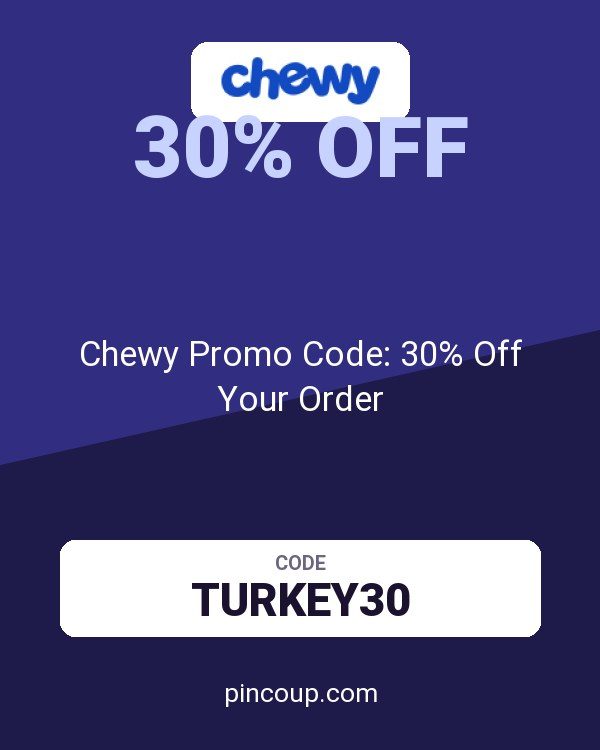 Chewy.com coupon: Chewy Promo Code: 30% Off Your Order