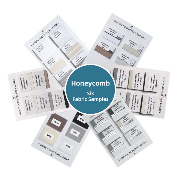 Honeycomb Fabric Samples Nowa and Hazel at Smartwings