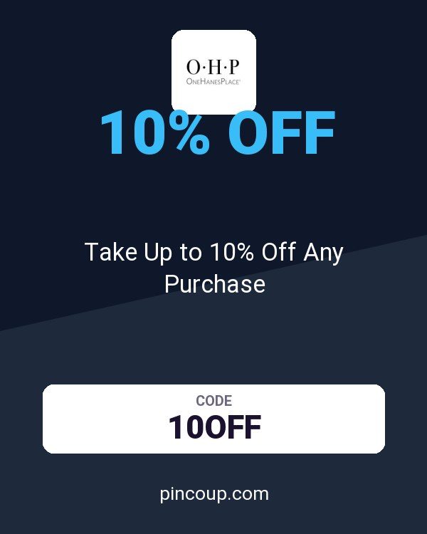 OneHanesPlace.com coupon: Take Up to 10% Off Any Purchase