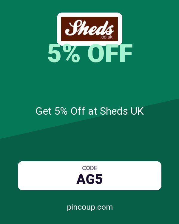 Sheds.co.uk coupon: Get 5% Off at Sheds UK
