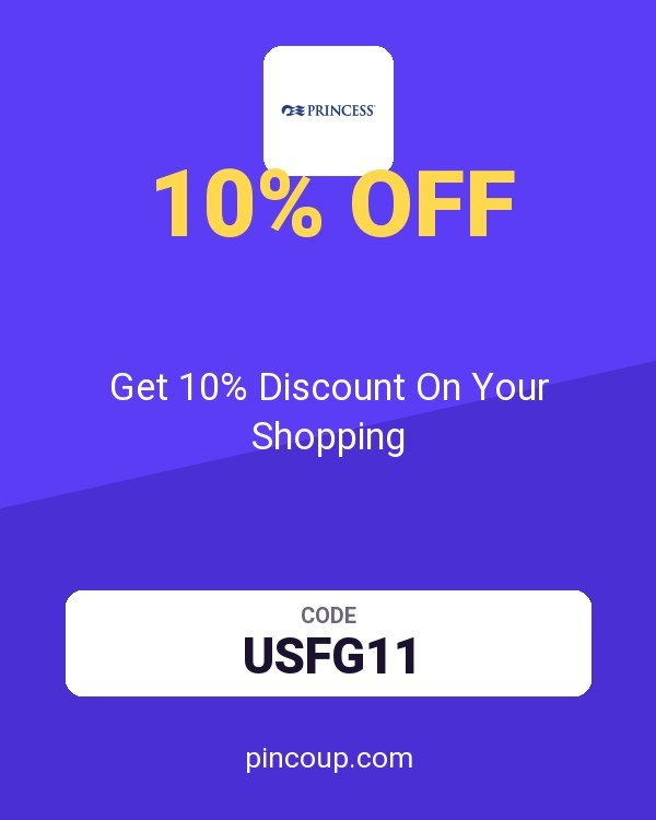 Princess Cruise Line AU coupon: Get 10% Discount On Your Shopping