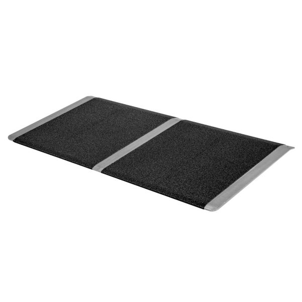 16" x 32" Non-Skid Entry Ramp 2-5/8" Rise, 600 lb. Capacity - Aluminum Wheelchair Threshold Ramp by Silver Spring SSTP1632 at Discount Ramps