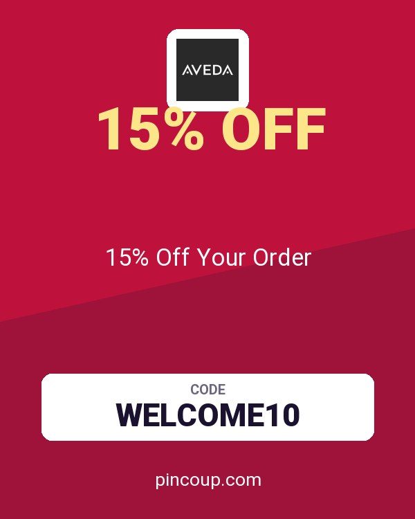 Aveda Corporation coupon: 15% Off Your Order