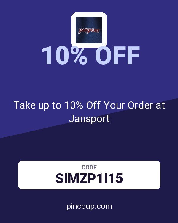 Take up to 10% Off Your Order at Jansport