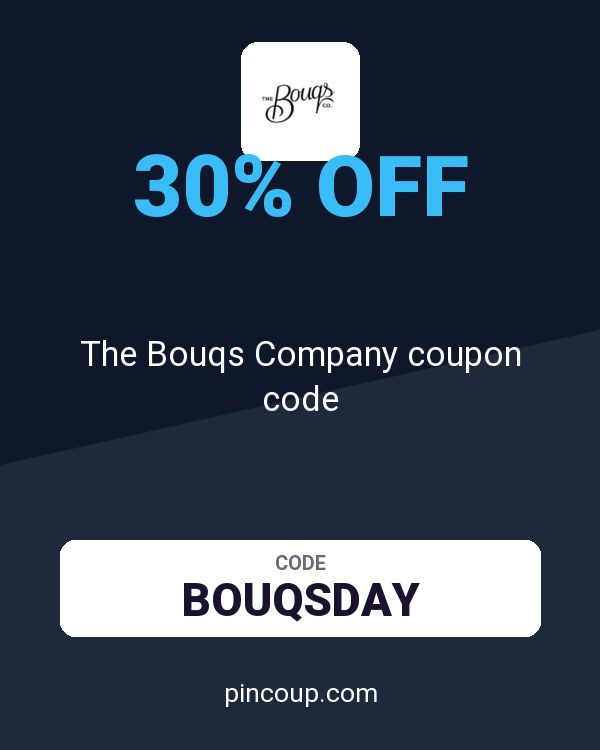 The Bouqs Company coupon code
