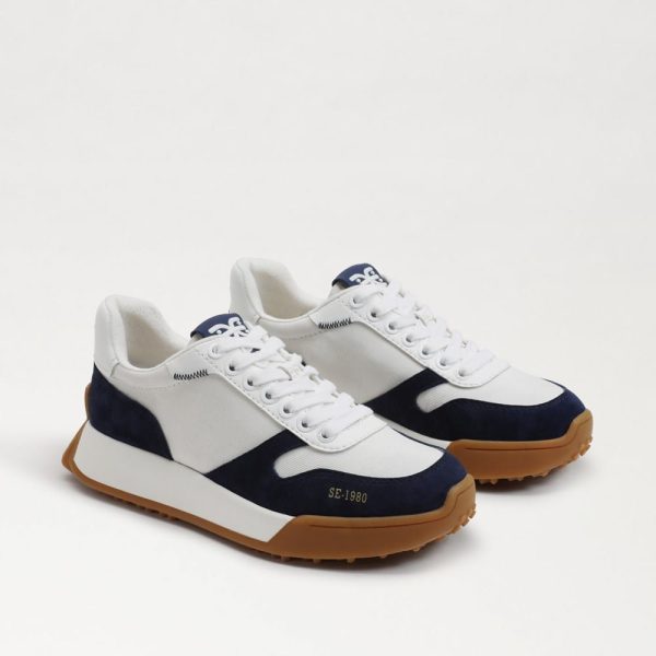 Layla Sneaker Navy Suede Nylon at Sam Edelman