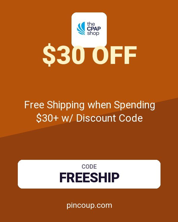 The CPAP Shop coupon: Free Shipping when Spending $30+ w/ Discount Code