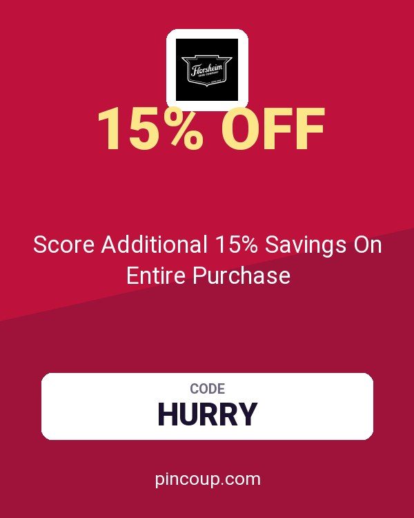 Florsheim coupon: Score Additional 15% Savings On Entire Purchase