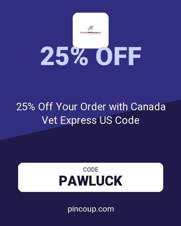 25% Off Your Order with Canada Vet Express US Code