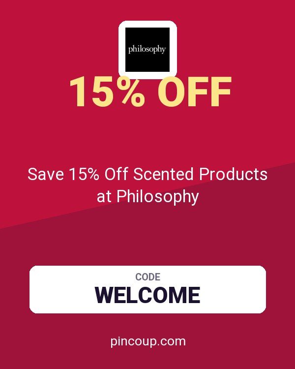 Save 15% Off Scented Products at Philosophy