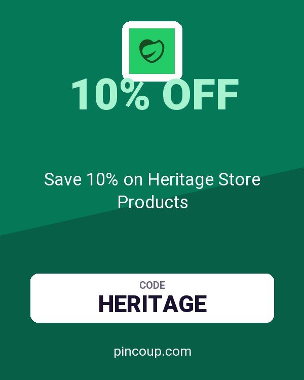 NHC Vitamins coupon: Save 10% on Heritage Store Products