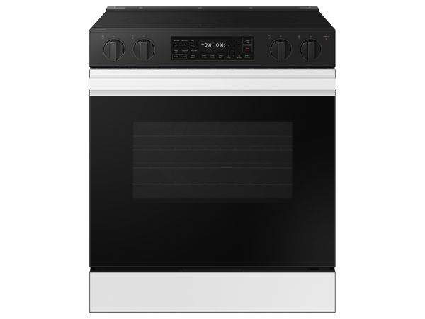 Samsung Bespoke Slide-in Electric Range in Stainless Steel