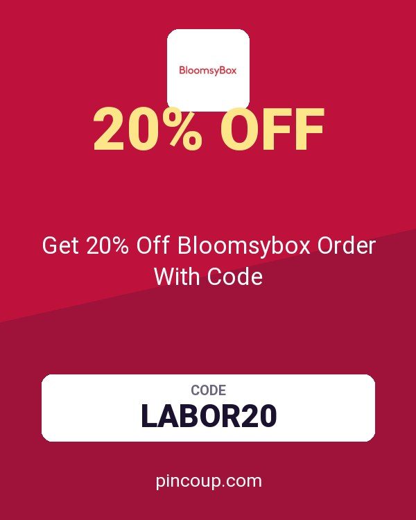 Get 20% Off Bloomsybox Order With Code