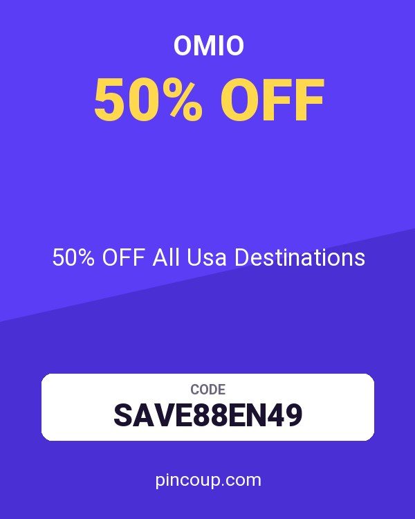 Omio coupon: 50% OFF All Usa Destinations