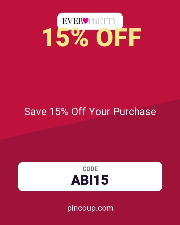 Ever-Pretty coupon: Save 15% Off Your Purchase