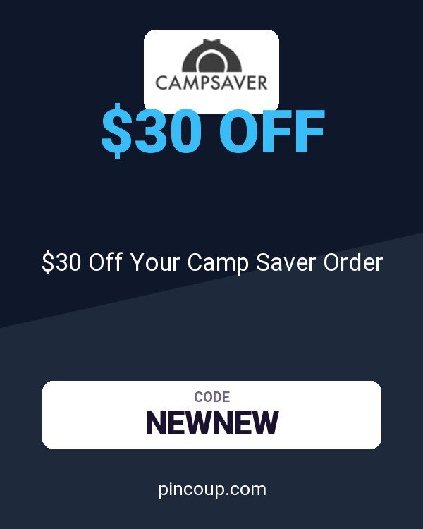 CampSaver.com coupon: $30 Off Your Camp Saver Order