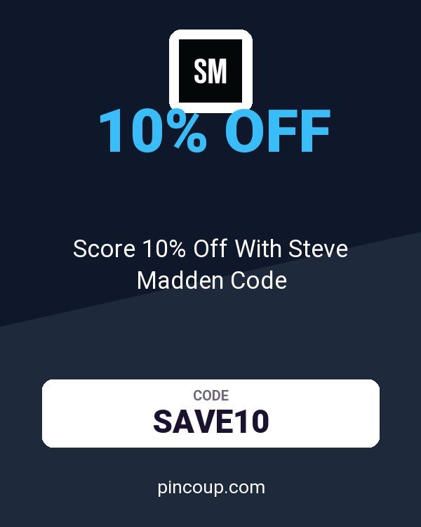 Score 10% Off With Steve Madden Code