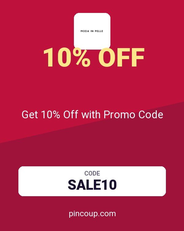 Moda in Pelle coupon: Get 10% Off with Promo Code