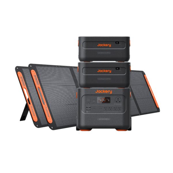 Jackery Solar Generator 2000 Plus - Explorer 2000 Plus Kit (6kWh) + SolarSaga 200W x 2