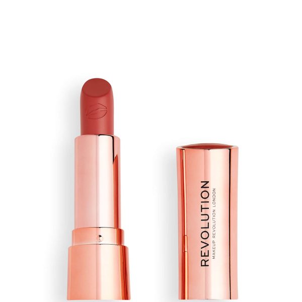 Makeup Revolution Satin Kiss Lipstick (Various Shades) - White Wedding at Revolutionbeauty