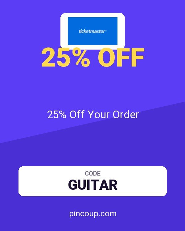 Ticketmaster coupon: 25% Off Your Order