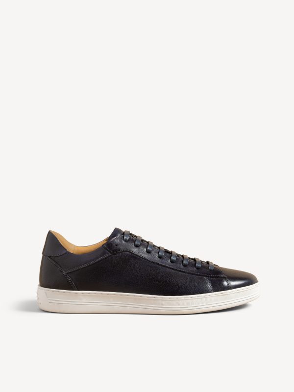 M.Gemi The Netto Due Men's Sneakers, Size 40 in Navy Bufalino