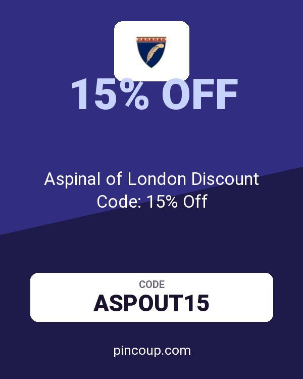 Aspinal of London Discount Code: 15% Off