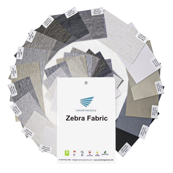 Zebra Fabric Samples at Smartwings