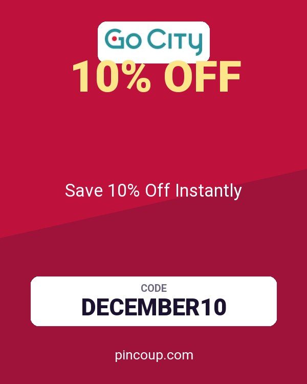 Go City® coupon: Save 10% Off Instantly