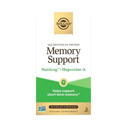 Solgar, Memory Support, 30 Caps at Herbspro