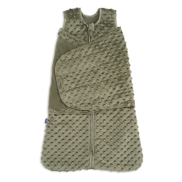 Swaddle Plushy Dot Velboa TOG 3.0 at Halo Sleep