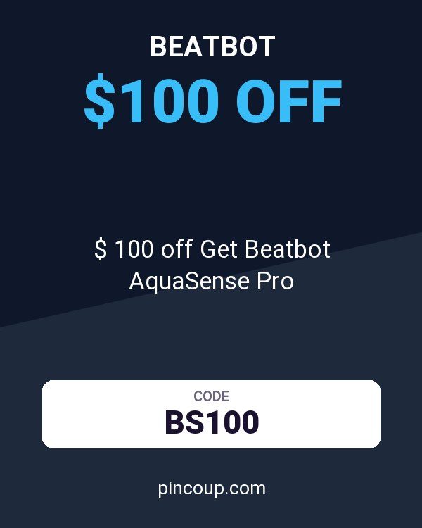 $ 100 off Get Beatbot AquaSense Pro