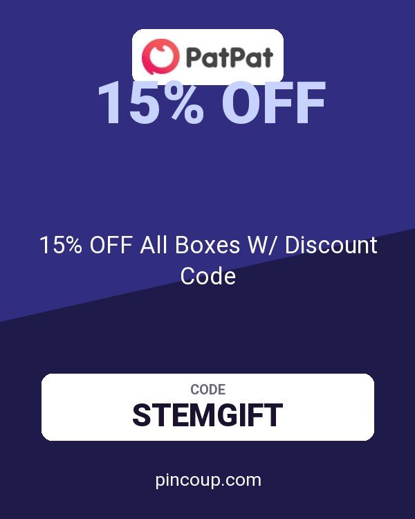 PatPat coupon: 15% OFF All Boxes W/ Discount Code