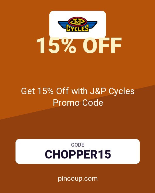 Get 15% Off with J&P Cycles Promo Code