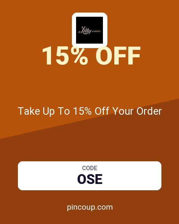 Lilly Lashes coupon: Take Up To 15% Off Your Order