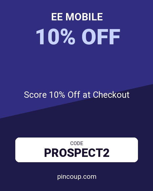 EE Mobile coupon: Score 10% Off at Checkout