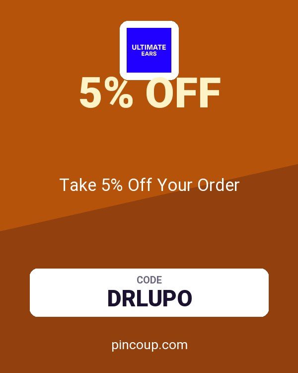 Ultimate Ears - US & coupon: Take 5% Off Your Order