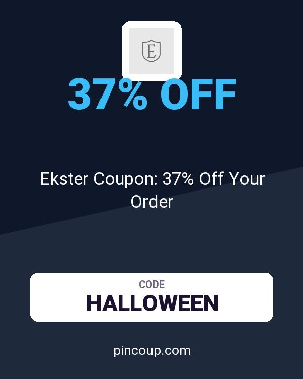 Ekster Coupon: 37% Off Your Order