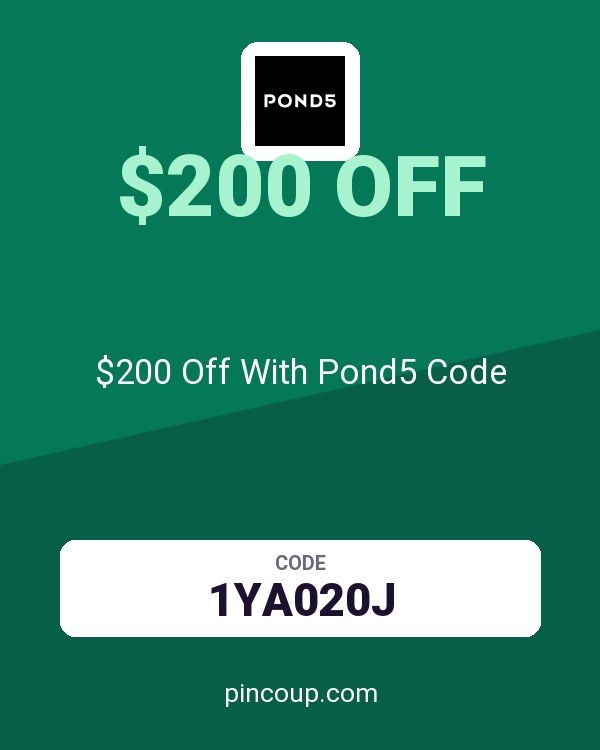 $200 Off With Pond5 Code