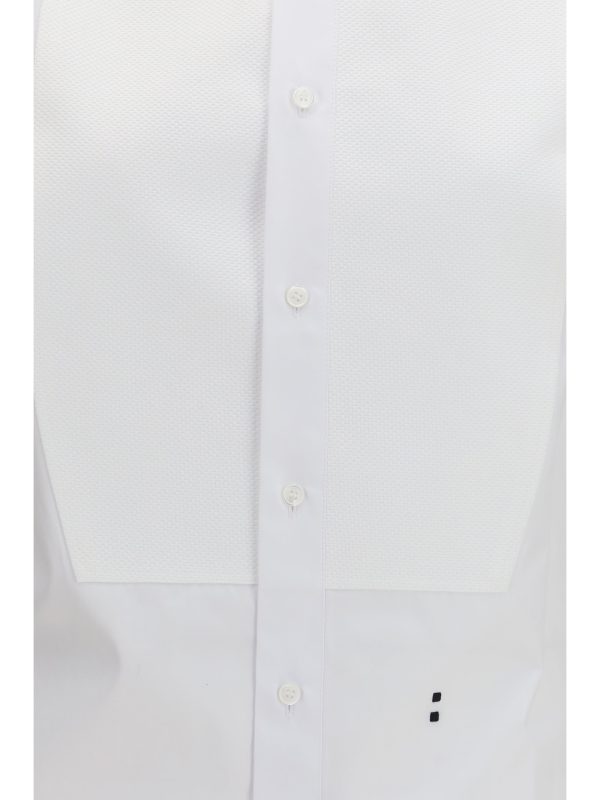 Fendi Cotton Poplin Shirt — White - 42 at italist.com