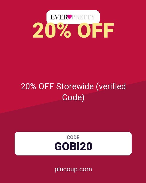 Ever-Pretty coupon: 20% OFF Storewide (verified Code)