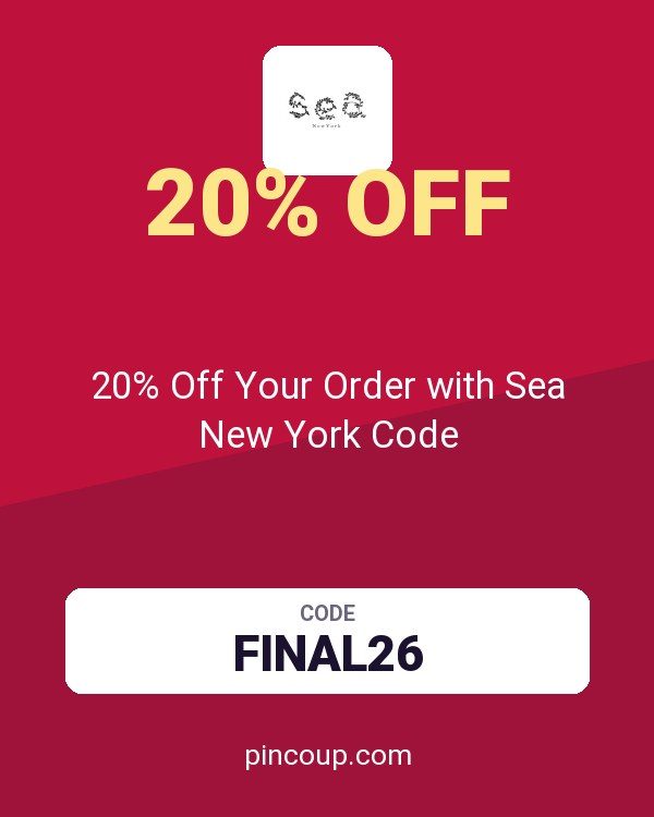 20% Off Your Order with Sea New York Code