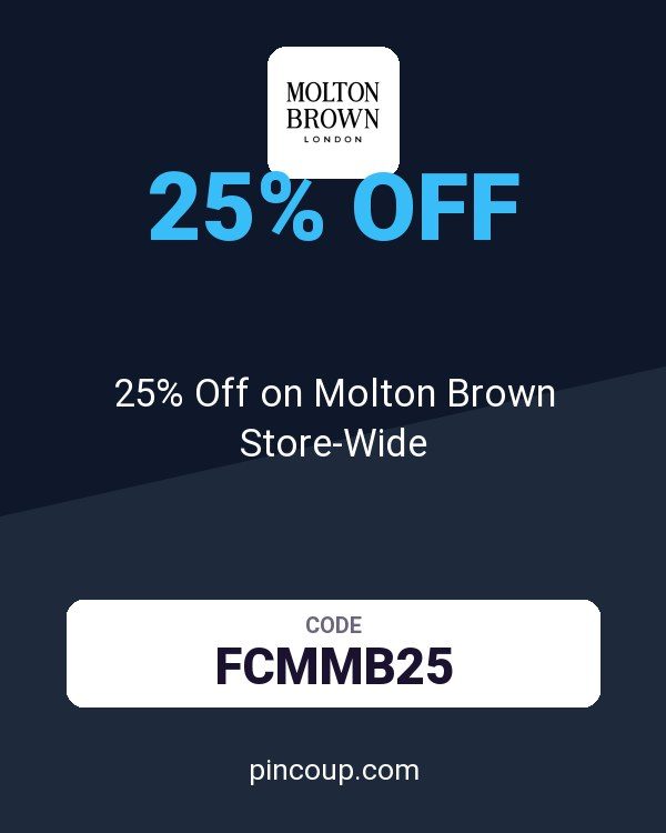 25% Off on Molton Brown Store-Wide