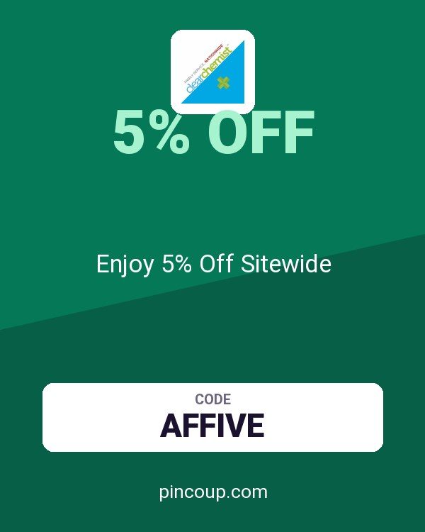 Clear Chemist coupon: Enjoy 5% Off Sitewide