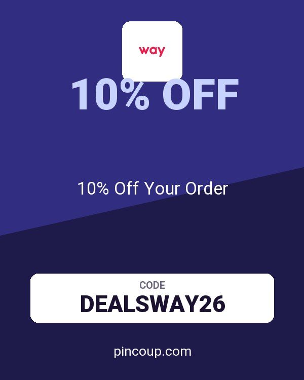 Way.com (US and CA) coupon: 10% Off Your Order